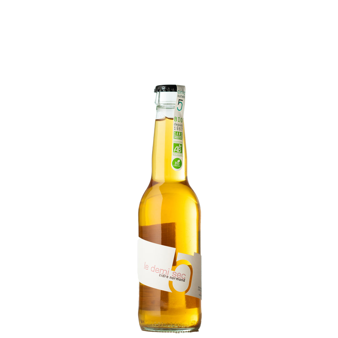 Cinq Autels - Cidre IGP Normandie le demi-sec 330ml
