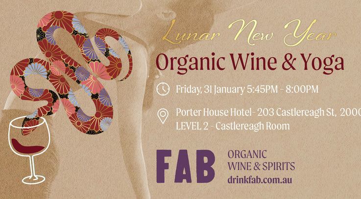 Organic Wine & Yoga for Lunar New Year