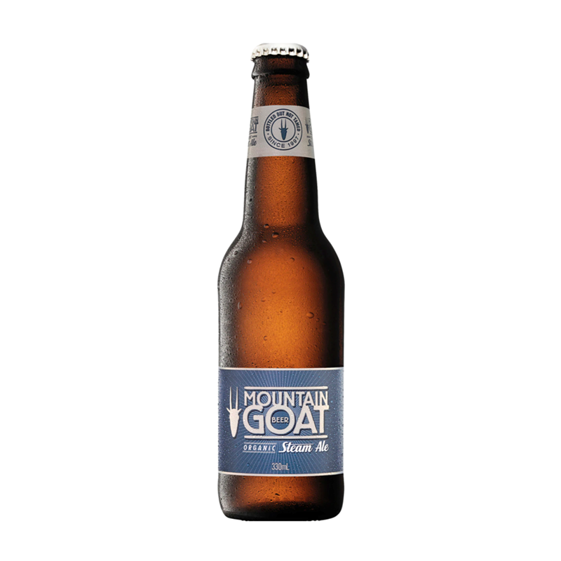 Mountain Goat - Steam Ale Organic Ale 330ml Bottle