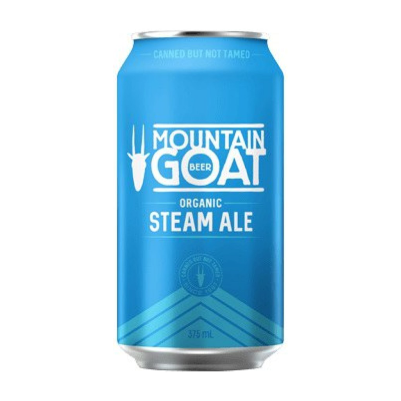 Mountain Goat - Steam Ale Organic Ale 375ml Can