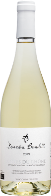 Domaine Benedetti - Côtes du Rhône Blanc 2019