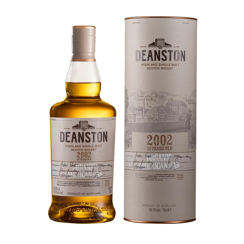 Deanston - 20-Year-Old American Oak Single Malt Whisky 2002