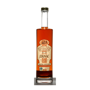 A bottle shot of Distillerie Du Peyrat - Organic XO Cognac 500ml set against a white background