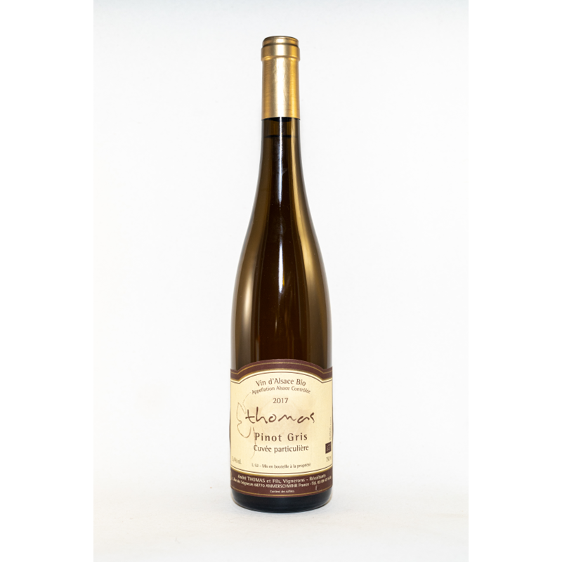 Domaine Thomas - AOC Alsace Cuvée Particulière Pinot Gris 2017