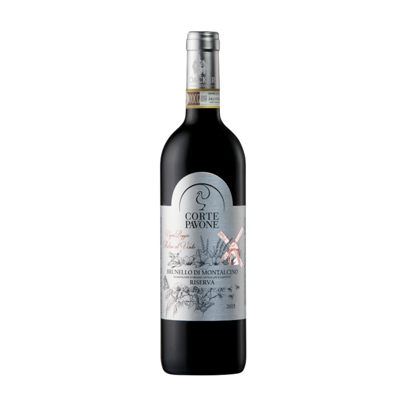 Corte Pavone - Brunello di Montalcino DOCG Poggio Molino Al Vento Riserva 2015