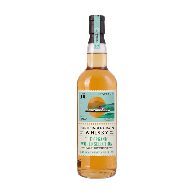 The Organic World Selection - 18YO Organic Scotch Single Grain Whisky