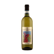 Bottle shot of organic wine Radici e Filari La Giga set against a  white background.